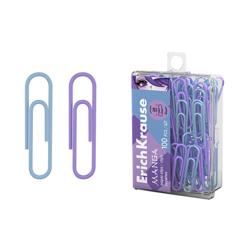 Picture of EK PAPER CLIPS PASTEL MANGA 28MM
